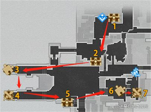 崩坏星穹铁道仙舟流云渡宝箱位置