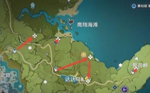 原神蒲公英分布图 原神蒲公英分布位置分享